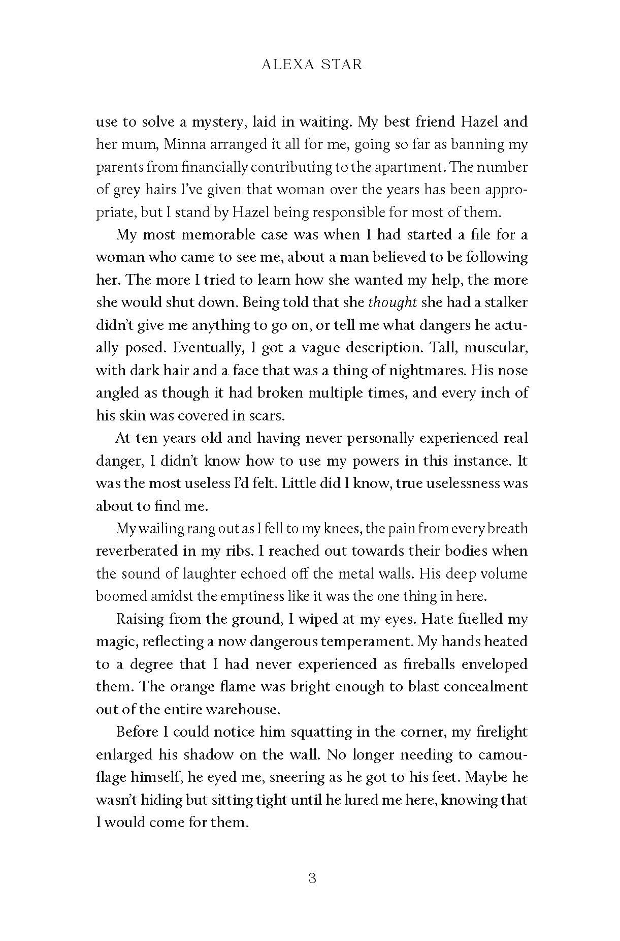 Sample of Alexa Star novel by Autumn Fox prologue 3