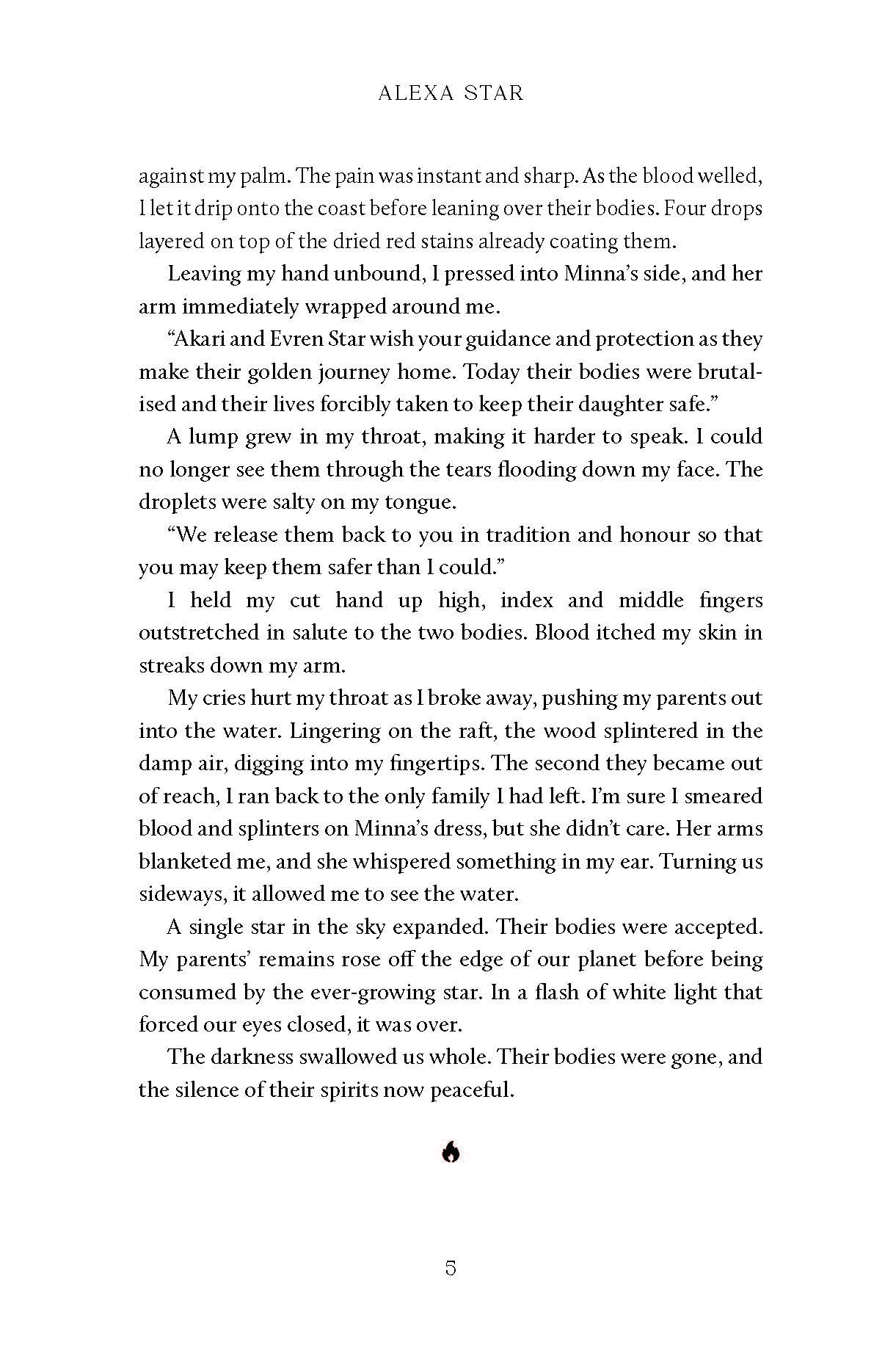 Sample of Alexa Star novel by Autumn Fox prologue 5