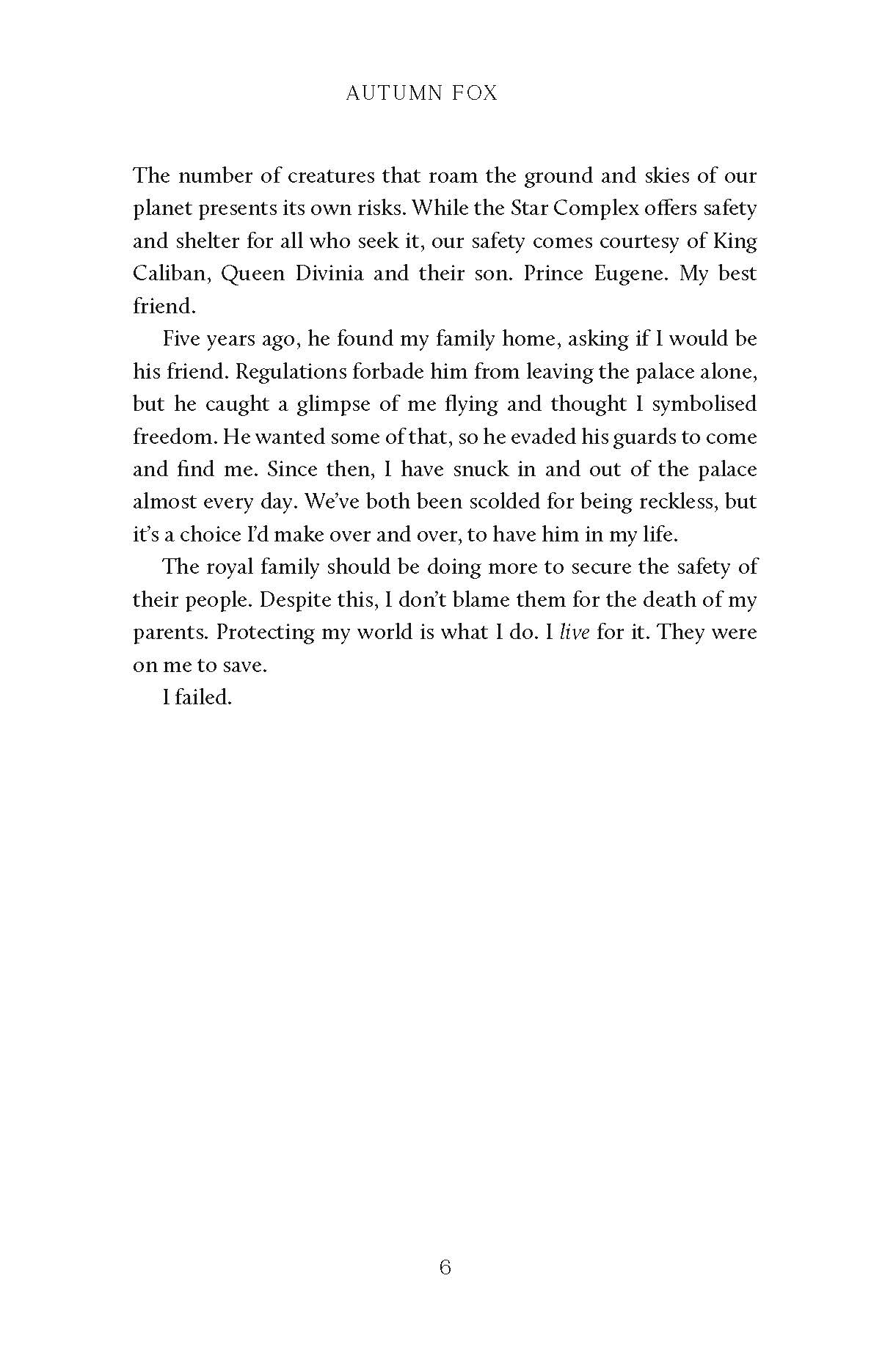 Sample of Alexa Star novel by Autumn Fox prologue 6