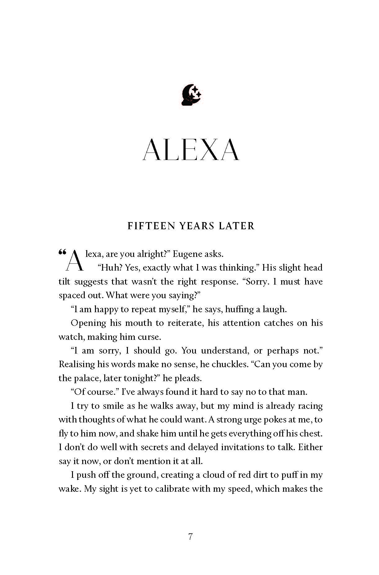Sample of Alexa Star novel by Autumn Fox chapter 1