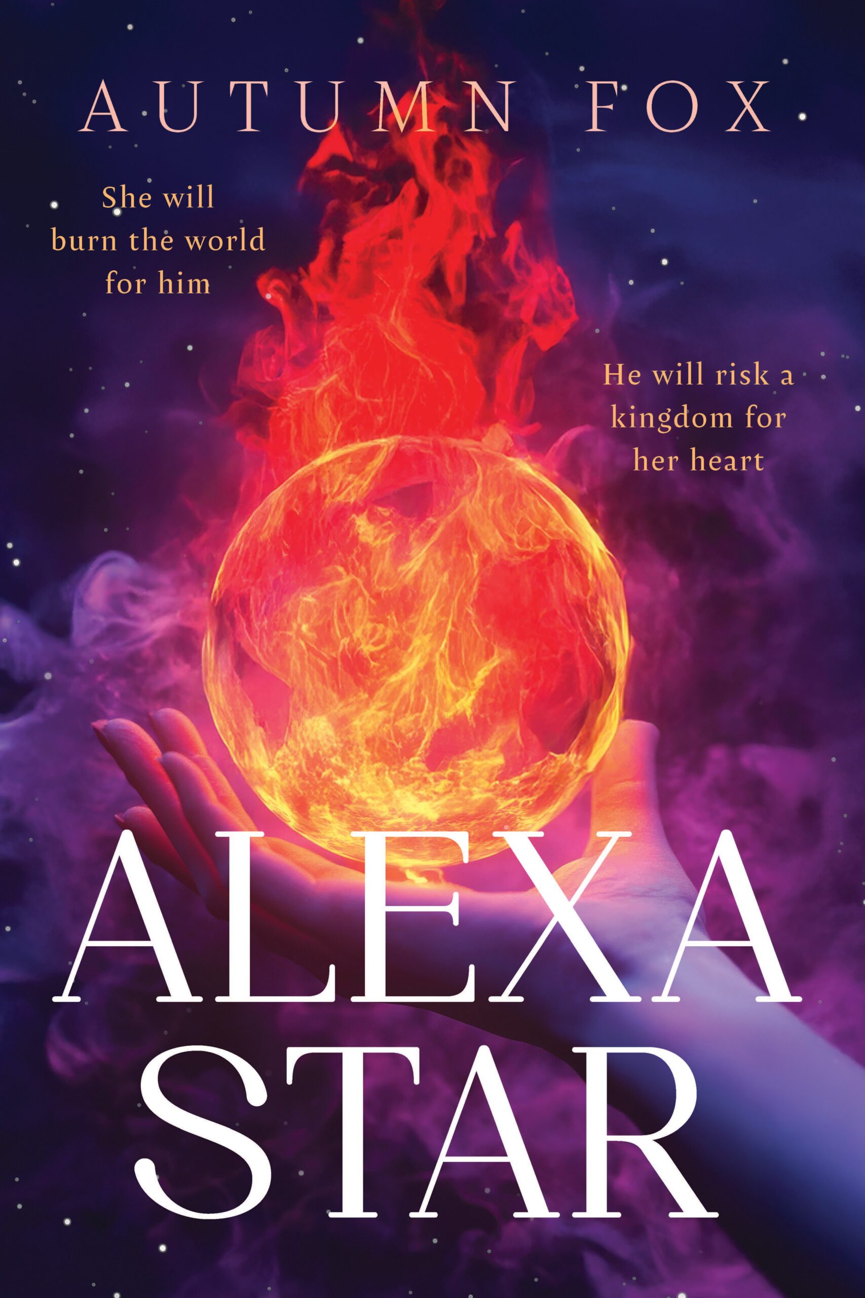 Alexa star novel front cover by Autumn Fox author